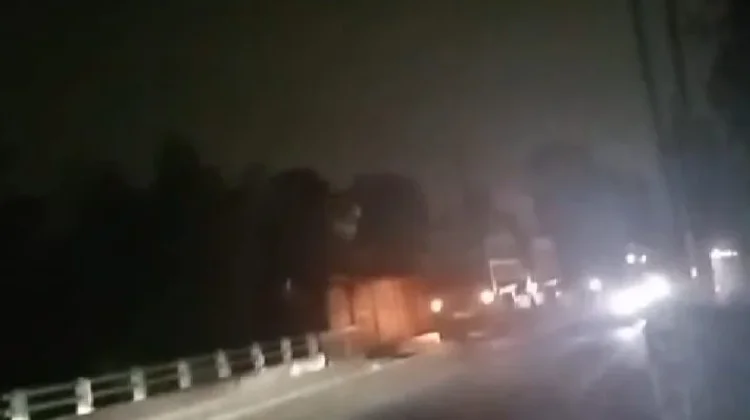 PJU di Jalan Provinsi Minim, Jalan Parungpanjang Bogor Rawan Kecelakaan