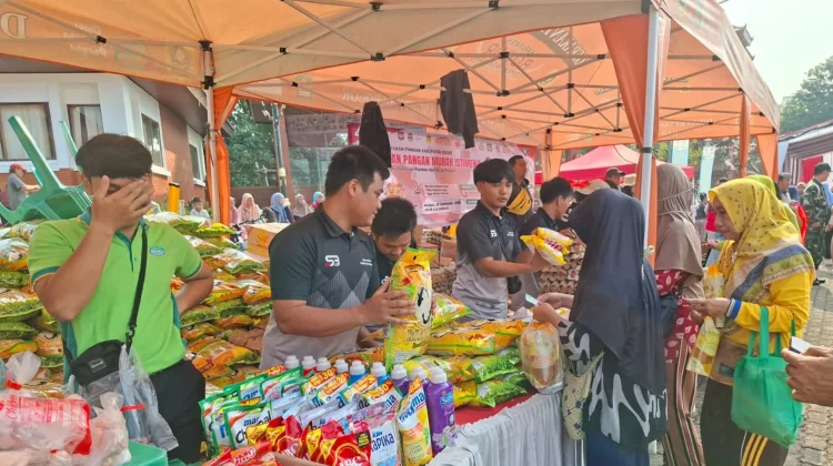 Gerakan Pangan Murah Hadir di CFD Tegar Beriman, Siapkan Lima Ton Pangan