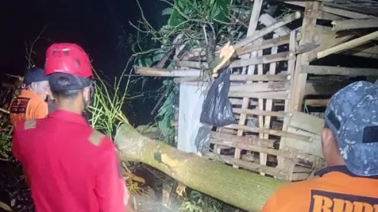 Longsor di Curug Bogor Barat Ancam Rumah Warga