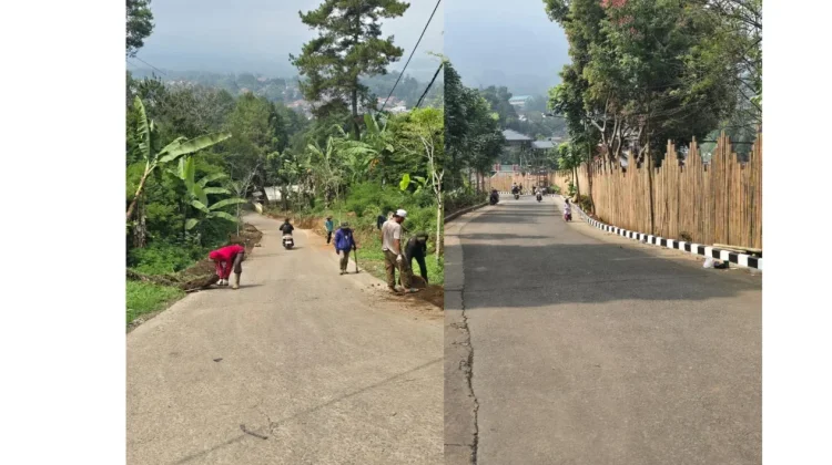 Ruas Jalan Alternatif Puncak Bogor Dipercantik Menggunakan Bankeu 2026