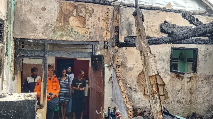 Kebakaran Rumah di Menteng Bogor, Dua Warga Alami Luka-luka
