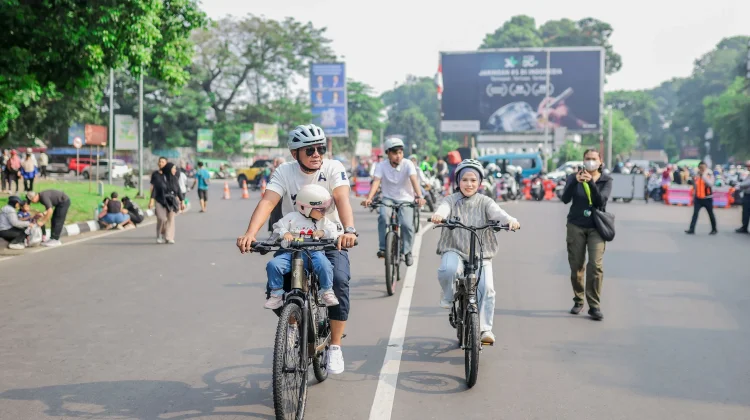 CFD Sudirman Jadi Ruang Publik yang Nyaman bagi Warga