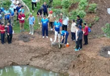 Bupati Bogor dan Menteri LH Tanam Pohon Dihutan Kota Cibinong