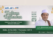 K.H. Muhammad Ansori: Indahnya Berbagi di Pekan Pertama Ramadan