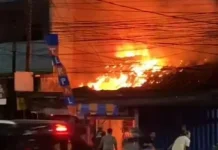 Dua Ruko Terbakar di Pakansari, Diduga akibat Korsleting Listrik