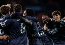 Madrid Taklukkan Celta Vigo 2-1 lewat Gol Injury Time