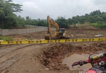 Satpol PP Kabupaten Bogor Segel Galian Ilegal di Rumpin
