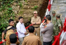 Jembatan Garuda Hubungkan Mulyaharja dan Pamoyanan