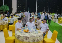 Pererat Silaturahmi Forkopimda, Dedie–Jenal Hadiri Buka Puasa di Lanud ATS