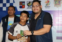 Kolaborasi Polresta, KNPI dan KORMI Kota Bogor Gelar Run Race Ramadan