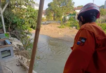 BPBD Kota Bogor Tangani Longsor TPT di Paledang