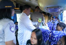Polresta Bogor Kota Berangkatkan 300 Peserta Mudik Gratis, DPRD Apresiasi