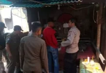 Polsek Ciomas Segel Lokasi Diduga Edarkan Obat Terlarang