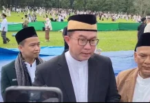 Kepala BRIN Arif Satria jadi Khatib Salat Id di Kebun Raya Bogor