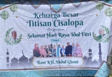 Tradisi Halalbihalal Keluarga Titisan Cisalopa Bogor Terus Dilestarikan