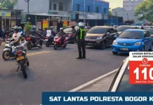 Polisi Imbau Pengendara Motor Antre di Jalan Raya Tajur Bogor