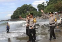Gelombang Tinggi di Palabuhanratu, Wisatawan Diminta Waspada