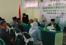 Puluhan Pasangan Ikuti Isbat Nikah di Kecamatan Cijeruk Bogor