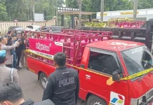 Polsek Cileungsi Ungkap Pasutri Pengoplos LPG Bersubsidi