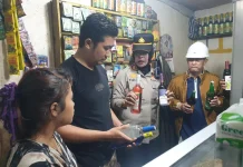 Polsek Kemang Kembali Gelar KRYD, Sita Puluhanan Botol Miras