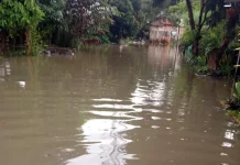 Drainase Meluap, Jalan Cimanggu Permai Tergenang