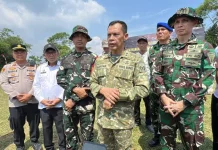 Pemkab Bogor dan TNI Bangun Jalan dan Rutilahu Melalui  TMMD ke-128