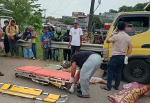 Kecelakaan Maut Terjadi di Jalan Bomang Bogor, Pemotor Meninggal Ditempat