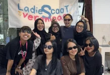 Perempuan Vespa Klasik Berbagi Cerita Komunitas Inspiratif
