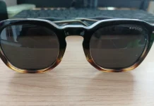 Kacamata Hitam Stylish Pelindung Mata di Bawah Sinar Matahari