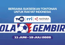 RRI Resmi Luncurkan Program Siaran “Pesta Bola Dunia 2026”