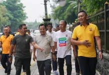 Olahraga Bersama, Ketua DPRD Kota Bogor Perkuat Sinergi Lintas Instansi