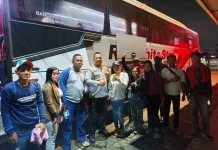 Polsek Parung Amankan Keberangkatan Peserta Aksi May Day Fiesta menuju Jakarta