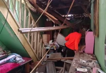 Cuaca Ekstrem, Rumah Warga Pasirjaya Ambruk