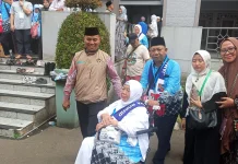 Ketua DPRD Kota Bogor Doakan Kelancaran Jemaah Haji Kloter 27