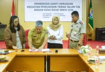Pemkot Bogor Tuntaskan Penandatanganan Pelepasan Aset untuk BORR Seksi III B