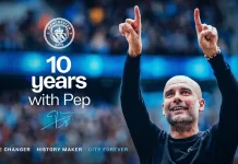 Guardiola Tinggalkan Manchester City setelah Satu Dekade