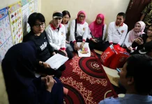 Ketua YKI Kota Bogor Yantie Rachim Buat Semangat Sembuh Dua Pasien Kanker