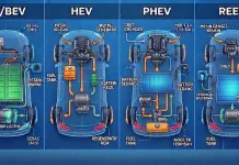 Mengenal Perbedaan Jenis Teknologi EV, HEV, PHEV, dan REEV