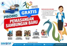Rayakan HJB 544, Perumda Tirta Pakuan Beri Promo Pemasangan Baru Gratis