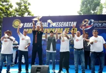 HUT Bhayangkara ke-80, Wakapolri dan Akpol '90 Dhira Brata Gelar Bakti Sosial dan Kese