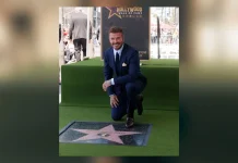 David Beckham Dianugerahi Bintang Hollywood Walk of Fame Kategori Olahraga