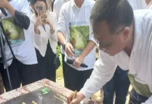 KLH Berikan Apresiasi Hutan Kota Bambu Tegar Beriman