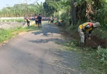 Jalur Alternatif Puncak Ditata, Drainase dan Bahu Jalan Dibersihkan