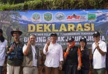 Jalur Pendakian Gunung Salak Via Ajisaka Tamansari Sudah Berstandar Nasional.