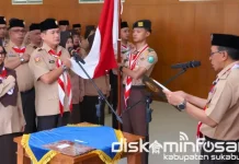Saka Pramuka Kabupaten Sukabumi Siap Kampanyekan Pramuka Bersih Narkoba