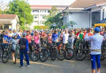 Bogor Green Cycling Semarakkan HJB ke-544, Warga Diajak Hidup Sehat