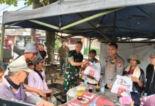 "Jaga Depok On The Spot", TNI-Polri Serap Aspirasi Masyarakat dan Gelar Bakti Sosial