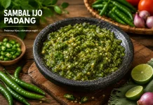 Gugah Selera Makan, Ini Rahasia Meracik Sambal Ijo Padang dengan Cita Rasa Otentik
