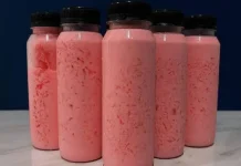 Resep Es Lumut Stroberi Viral Jualan Modal Minim