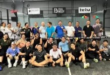 KNPI Kota Bogor Taklukkan Blackcats di Laga Padel Persahabatan